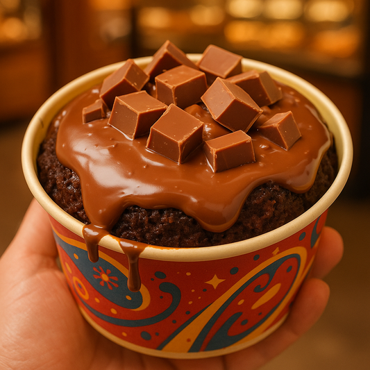 Milk Chocolate Bowl Cake