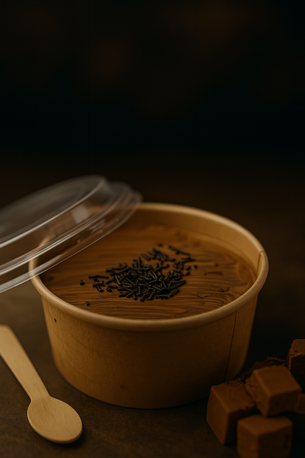 Dark Chocolate Bowl Cake - Chocolate Cosmos | Kandivali