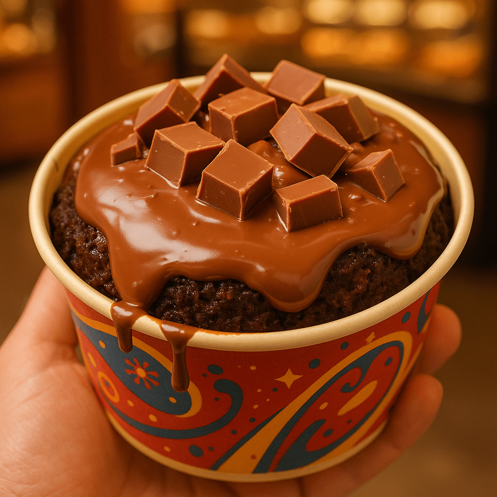 Milk Chocolate Bowl Cake - Chocolate Cosmos | Kandivali